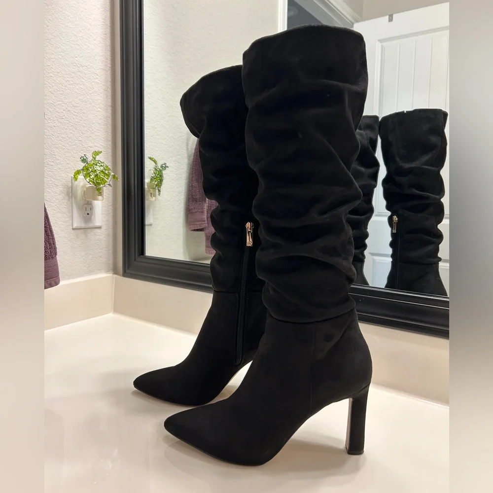 Jessica Simpson Nulie Black Knee-High Boots size 8.5 - Picture 11 of 12